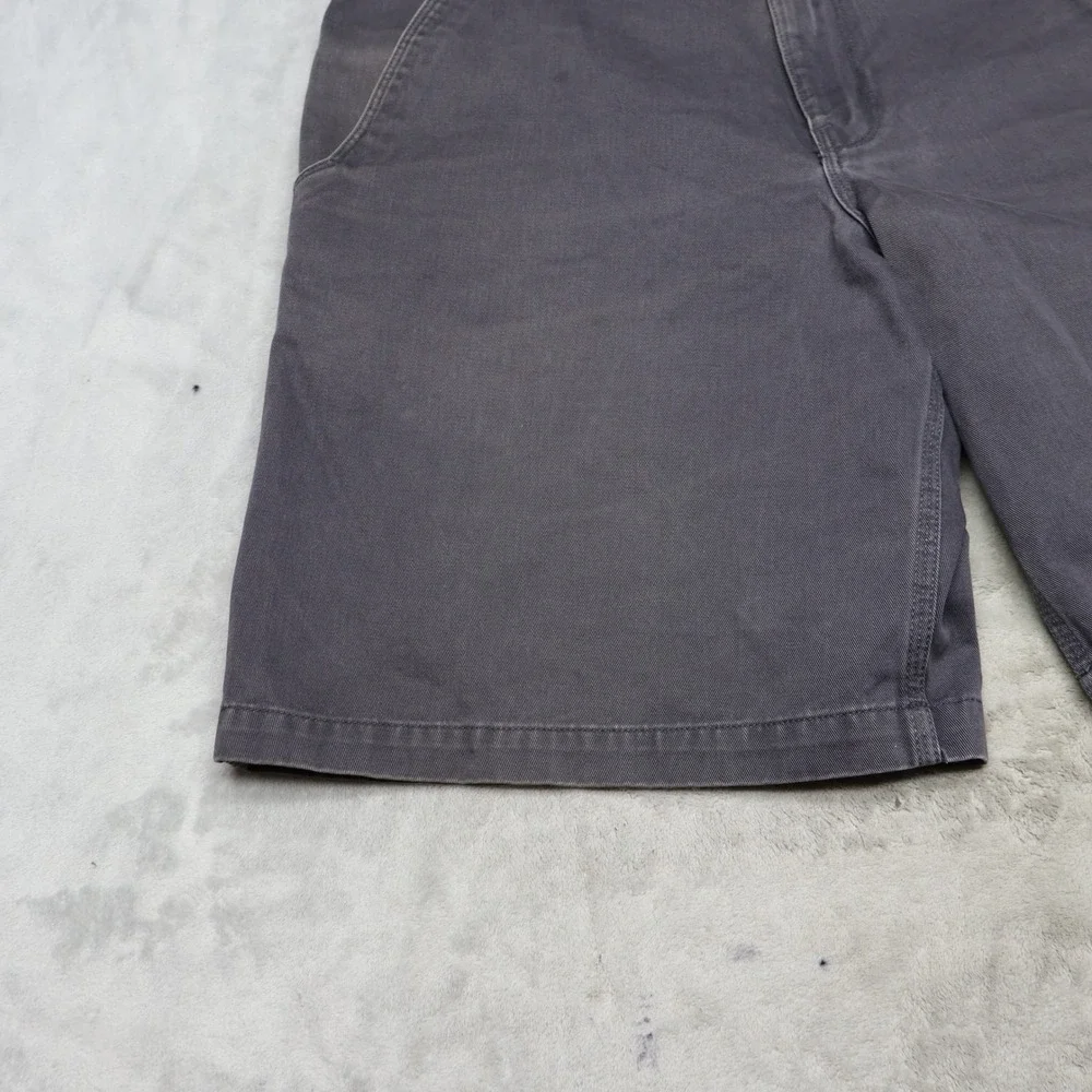 North Face Shorts Mens 34 Gray Horizon Utility Classic Canvas Casual Rugged